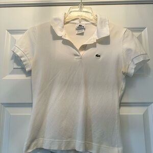 Lacoste Women's White Polo Shirt